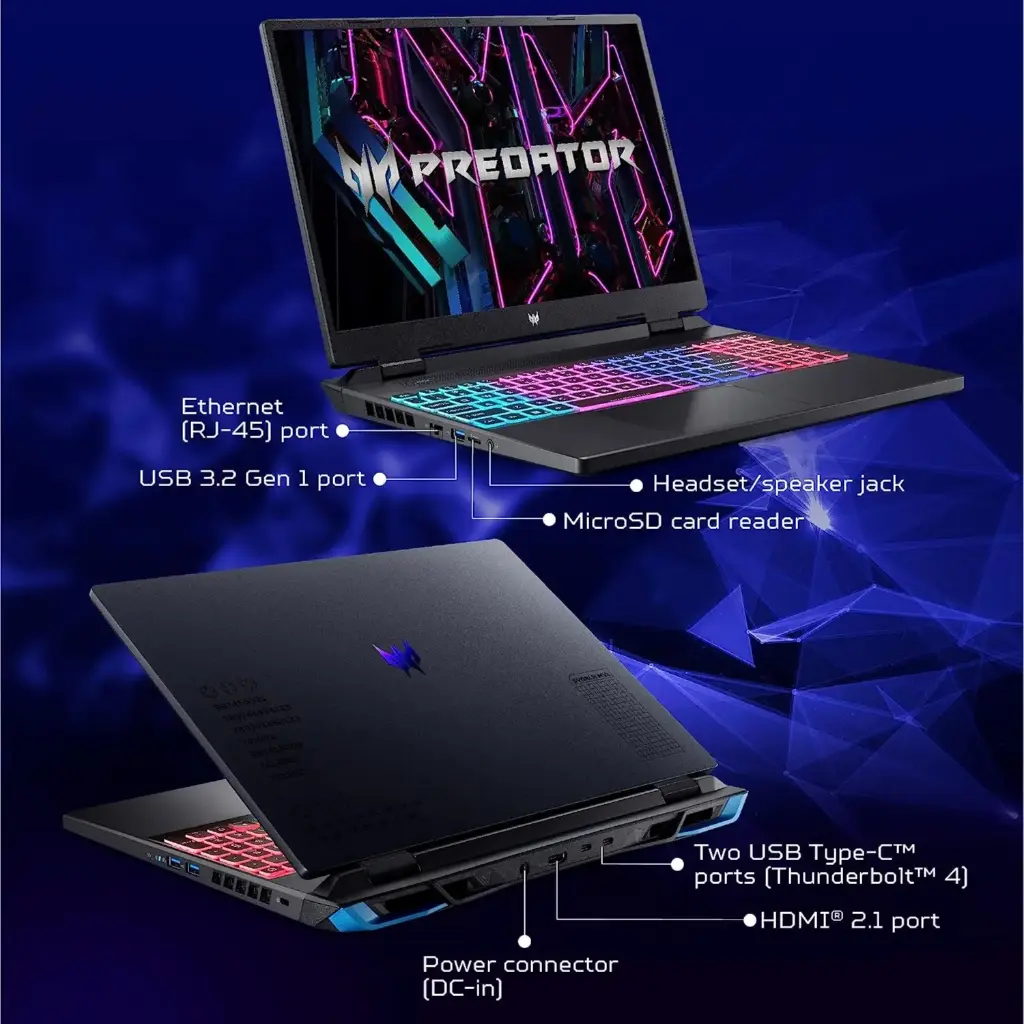 ACER Predator Helios Neo 16 (i7/ 16GB RAM/ 1TB SSD/ RTX 4060)