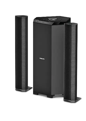 PHILIPS 80 W Bluetooth Home Theatre (Black, 2.1 Channel)